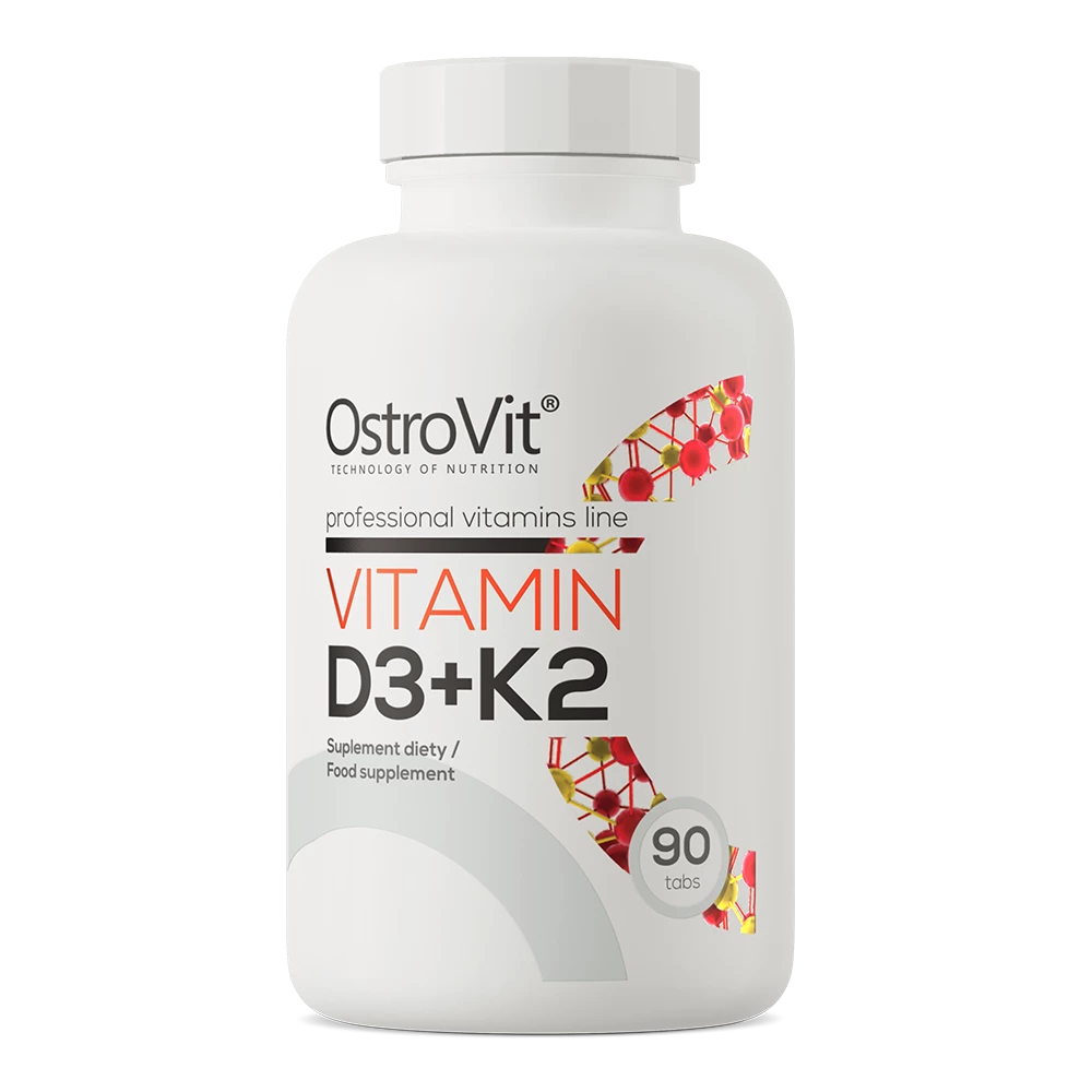 OstroVit - Vitamin D3+K2 - 90 tabletek